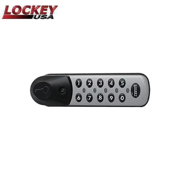 Lockey - EC781 - Electronic Cabinet Lock for Wet/Chlorinated Areas - White Vertical, Lockey, Mfr#: LK-EC781-WH-V